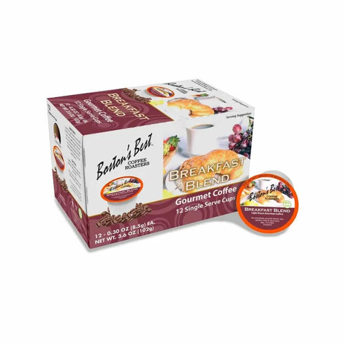 Boston Best Breakfast Blend K-Cups (12 Count) Light Roast Coffee Pods – Keurig Compatible Canada