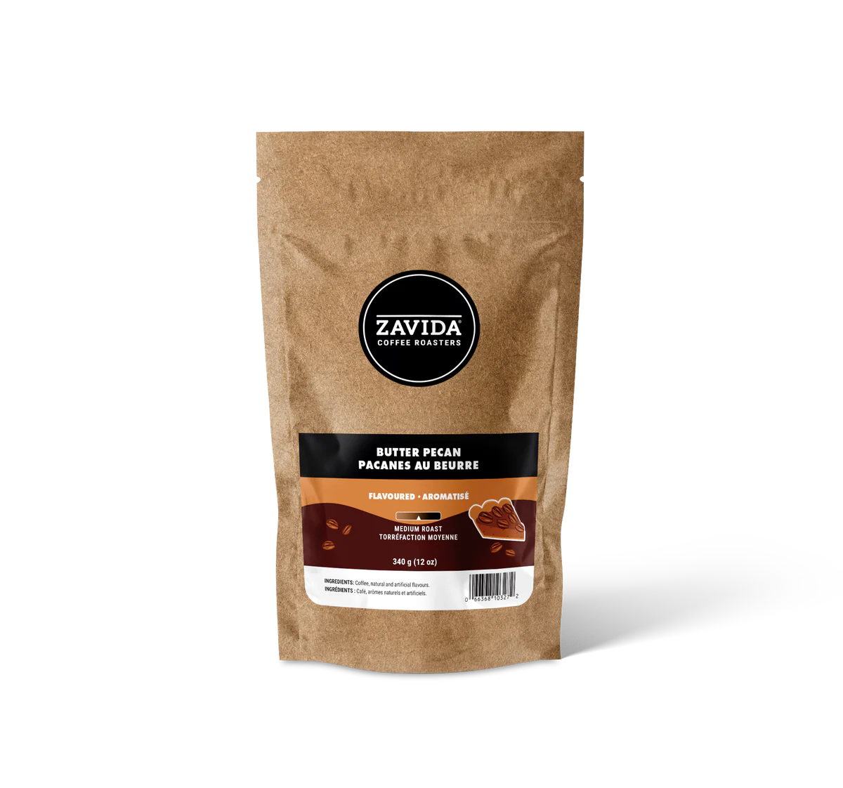 ZAVIDA (WB) BUTTER PECAN 12 OZ