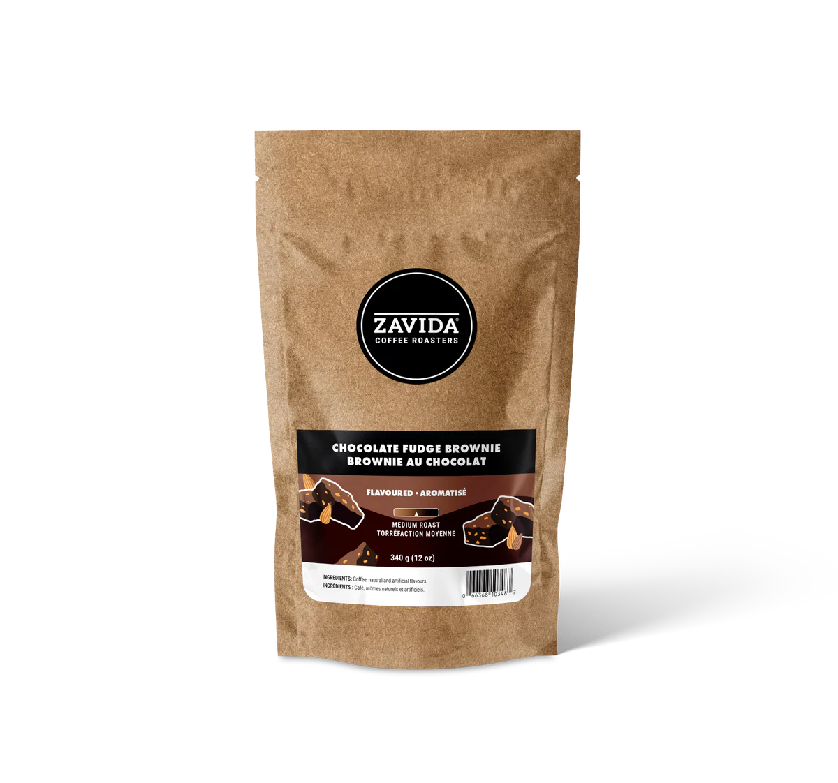 ZAVIDA (WB) CHOC FUDGE BROWNIE 12 OZ