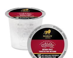 Marley Coffee One Love Medium Roast K-Cups - 24 Count (100% Ethiopia Yirgacheffe)