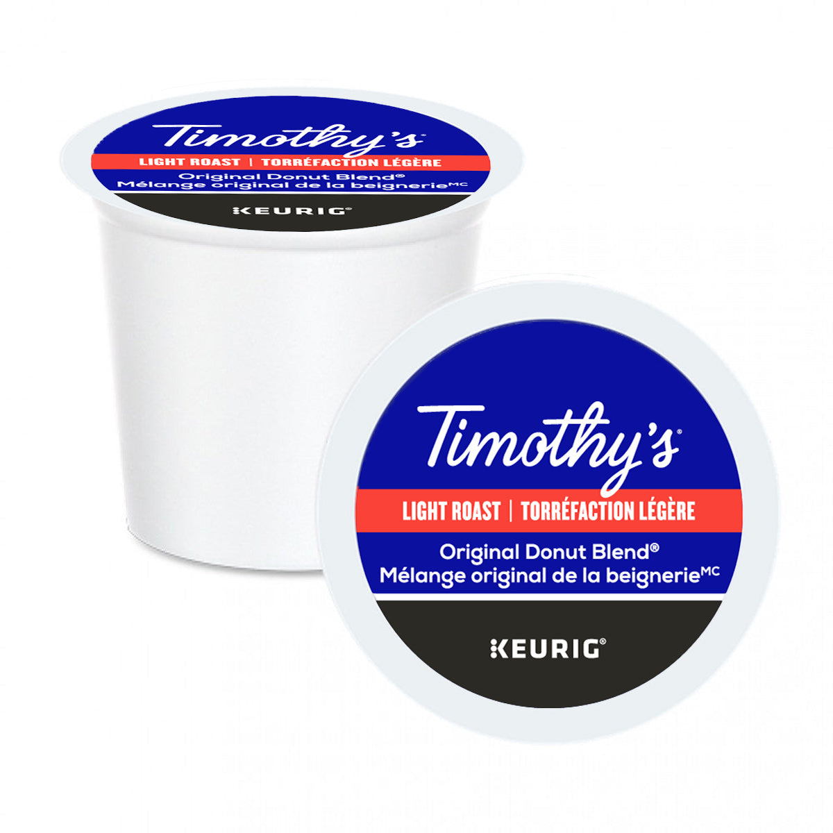 Timothy's Original Donut Blend K-Cup Pods - 24 Count